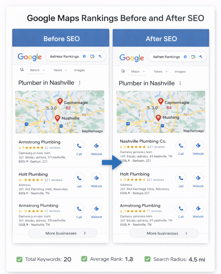 Results with Local SEO
